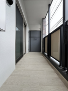 ハピネスガーデン新大阪5階1LDK ベランダの画像