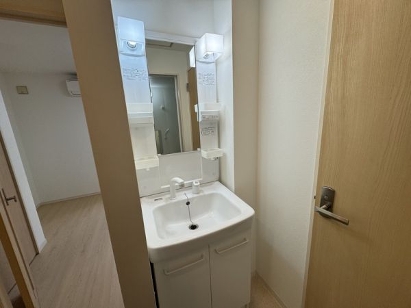 EXハイツ天美2階1K 洗面所の画像