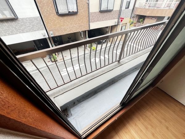 住之江２丁目テラスハウス1階1LDK ベランダの画像