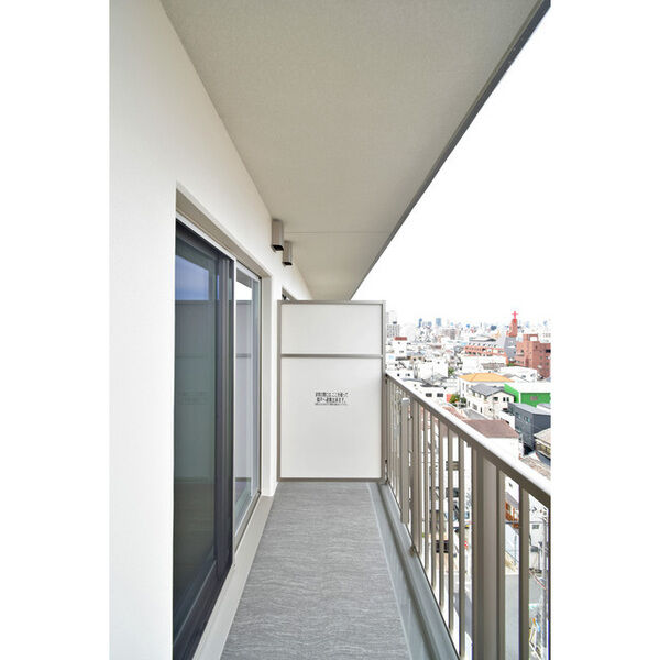 	リアライズ今里南09階1LDK ベランダの画像
