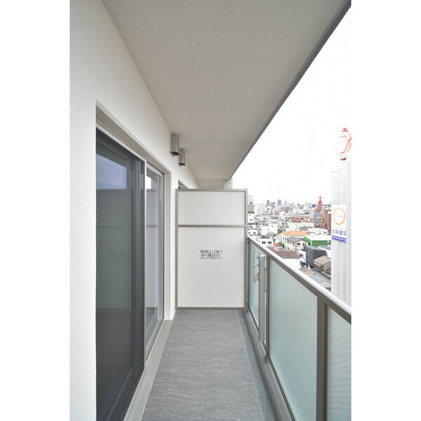 	リアライズ今里南09階1LDK ベランダの画像