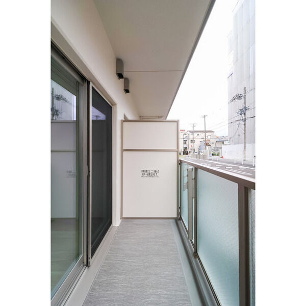 	リアライズ今里南1階1LDK ベランダの画像