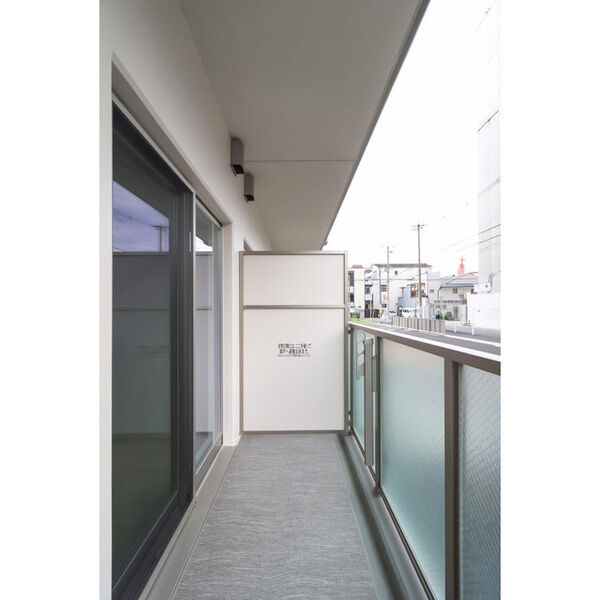 	リアライズ今里南1階1LDK ベランダの画像