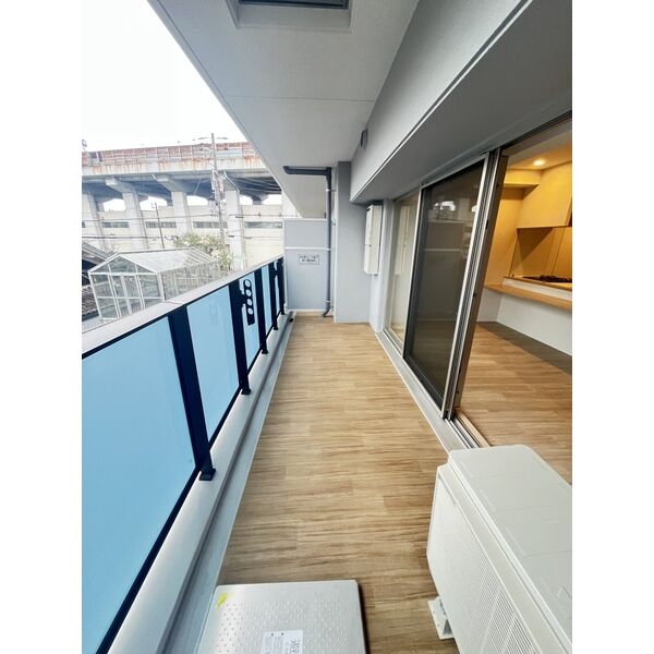 スプランディッド天王寺SOUTH2階2LDK ベランダの画像