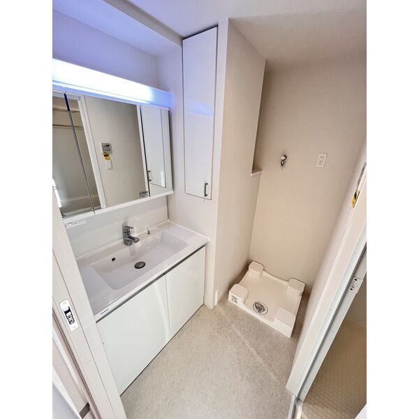 スプランディッド天王寺SOUTH5階2LDK 洗面所の画像