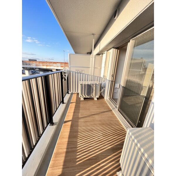 スプランディッド天王寺SOUTH6階1LDK ベランダの画像