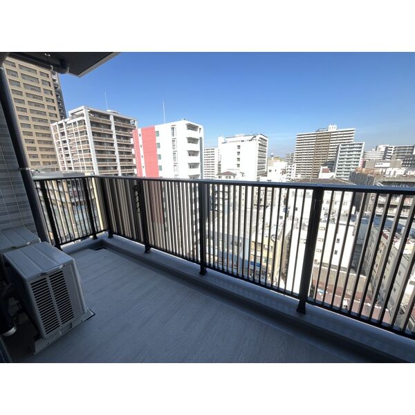 ルフォンプログレ南森町7階1LDK ベランダの画像