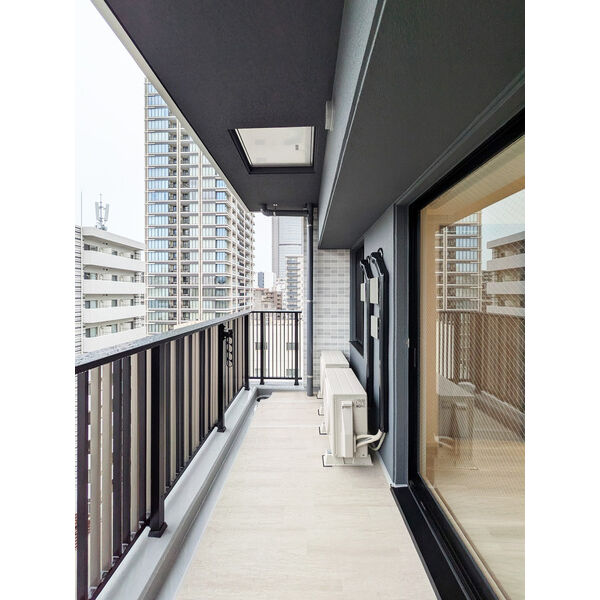 ルフォンプログレ南森町9階1LDK ベランダの画像