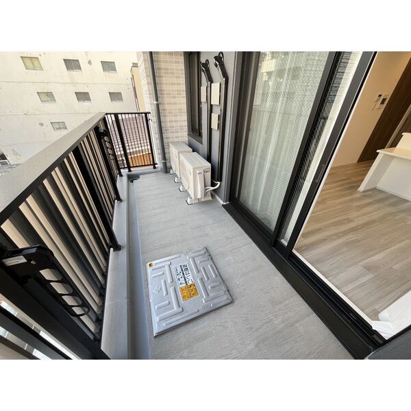 ルフォンプログレ南森町3階1LDK ベランダの画像