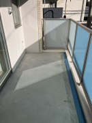 ラリヴィエール1階1LDK ベランダの画像