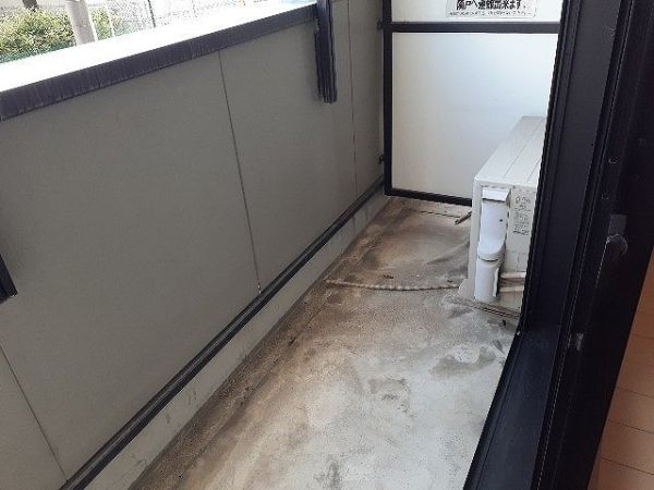 ヴィラ・イレブンス1階1R ベランダの画像