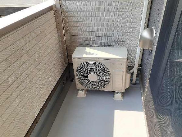 ブランシュシュ2階1LDK ベランダの画像