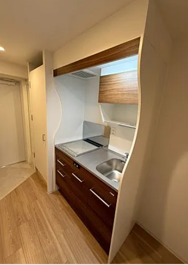 セレニテ東梅田アリエ6階2K キッチンの画像