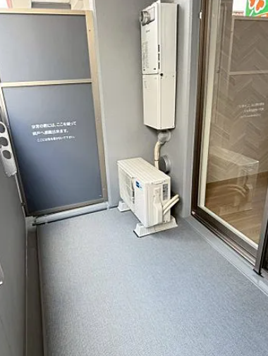 セレニテ東梅田アリエ9階2K ベランダの画像