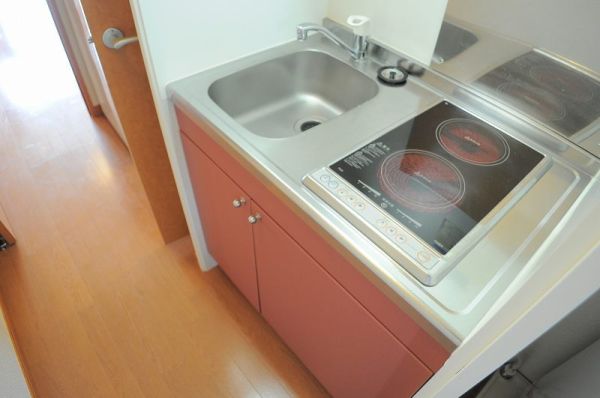 レオパレスピュアホワイト1階1K キッチンの画像