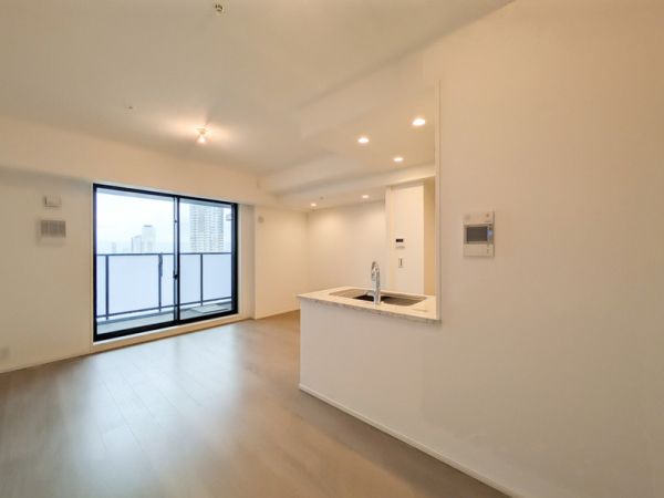 ジオタワー堺筋本町23階2LDK リビングの画像