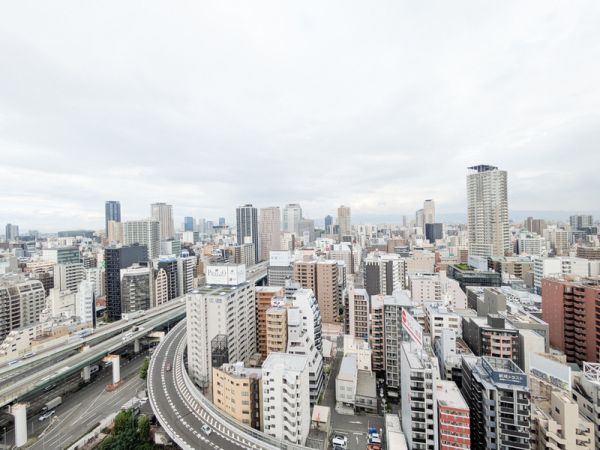 ジオタワー堺筋本町23階2LDK 景観の画像