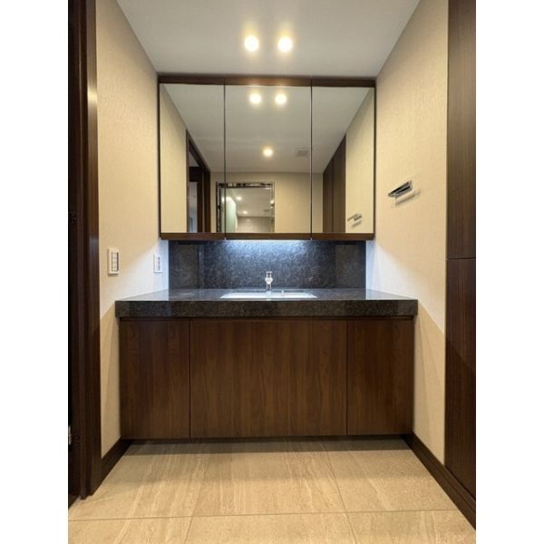 グラングリーン大阪ＴＨＥ　ＮＯＲＴＨ　ＲＥＳＩＤＥＮＣＥ10階2LDK 洗面所の画像