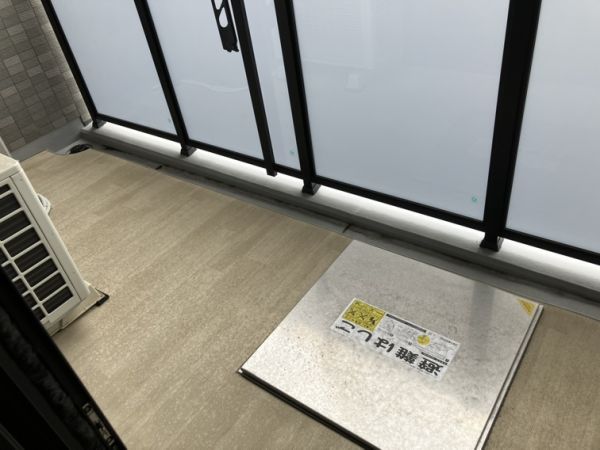 WORVE吹田江坂4階1LDK ベランダの画像