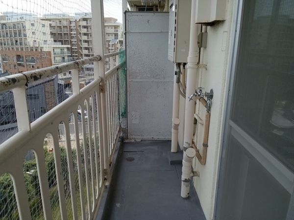 伊丹池尻 1号棟5階3DK ベランダの画像