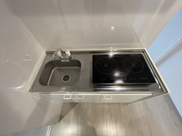 グランディスタ谷町9丁目4階1K キッチンの画像