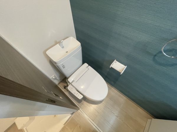 グランディスタ谷町9丁目4階1K トイレの画像