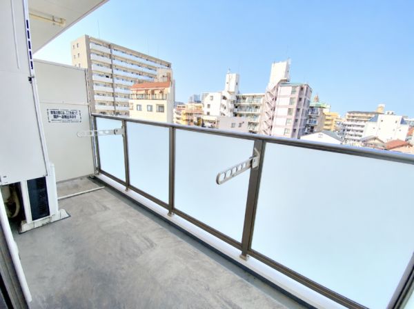 レミオコート都島2階1LDK ベランダの画像