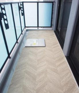 Louis Residence 弁天町3階1LDK ベランダの画像