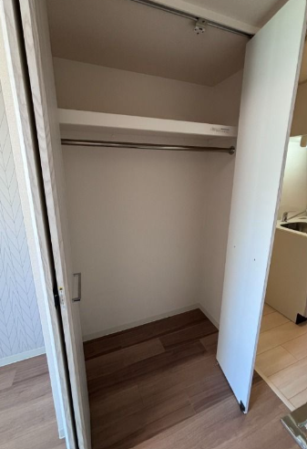 プレサンス四天王寺前夕陽ヶ丘アクティ8階1K 収納の画像